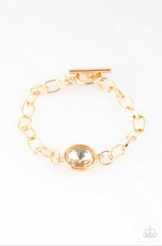 All Aglitter- Gold Bracelet