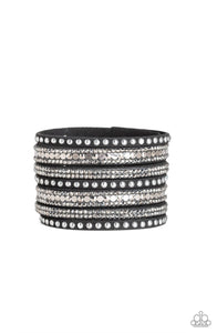 All Hustle and Hairspray- Black Urban Bracelet