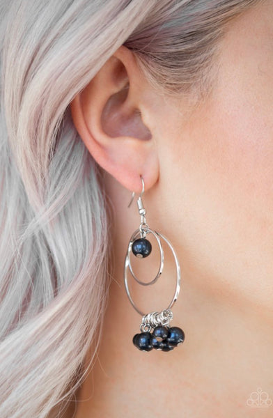 New York Attraction- Blue Earrings