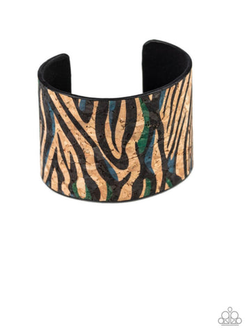 Show Your True Stripes- Blue Bracelet