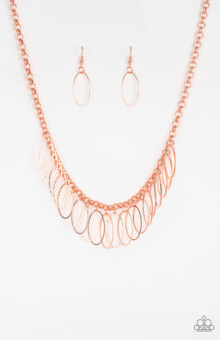 Fringe Finale- Copper Necklace