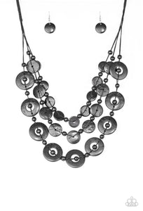 Catalina Coastin- Black Necklace