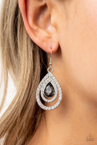 So The Story Glows- Silver Earrings