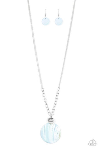 A Top-Sheller- Blue Necklace
