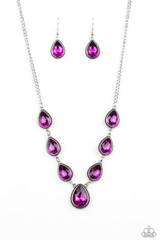 Socialite Social- Pink Necklace