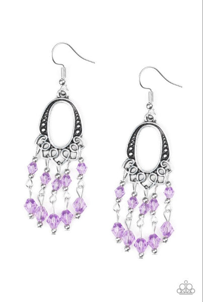 Not The Only Fish In The Sea- Purple Earrings