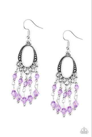 Not The Only Fish In The Sea- Purple Earrings