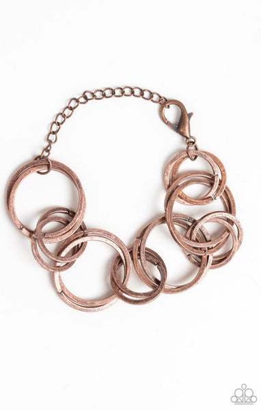 Give Me A Ring- Copper Bracelet