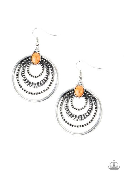 Southern Sol- Orange Earrings