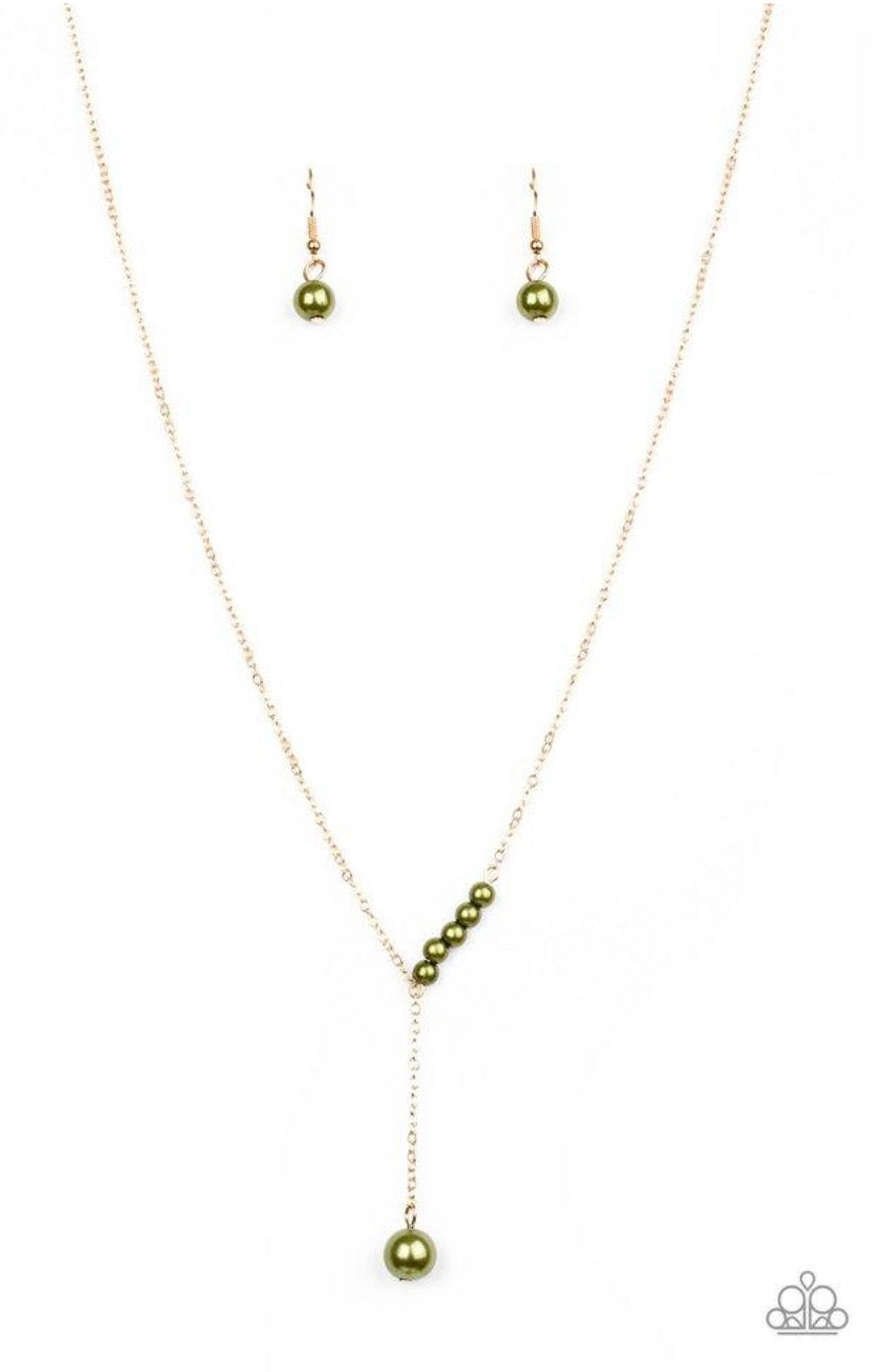 Timeless Taste- Green Necklace