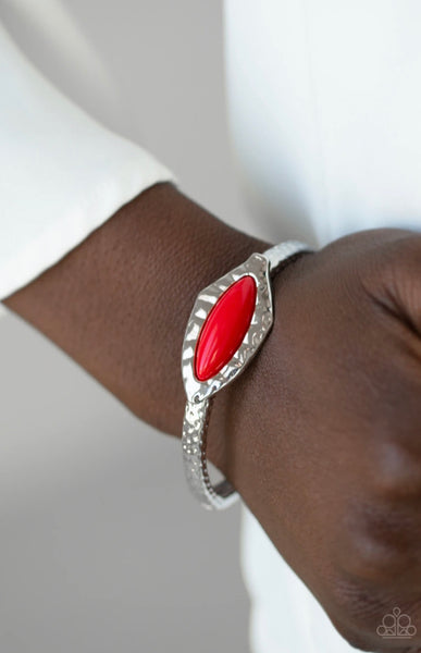 Mason Minimalism- Red Bracelet