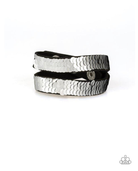 Under The Sequins- Silver Urban Bracelet