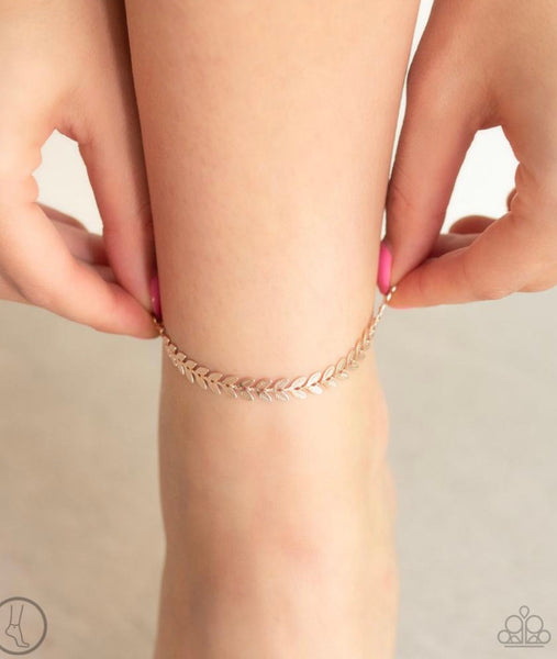 West Coast Goddess- Rose Gold Anklet