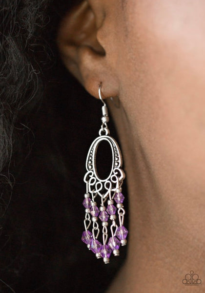 Not The Only Fish In The Sea- Purple Earrings