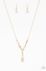 Diva Dazzle- Gold Necklace