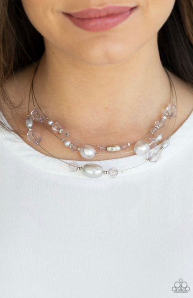 Pacific Pageantry- Silver Necklace