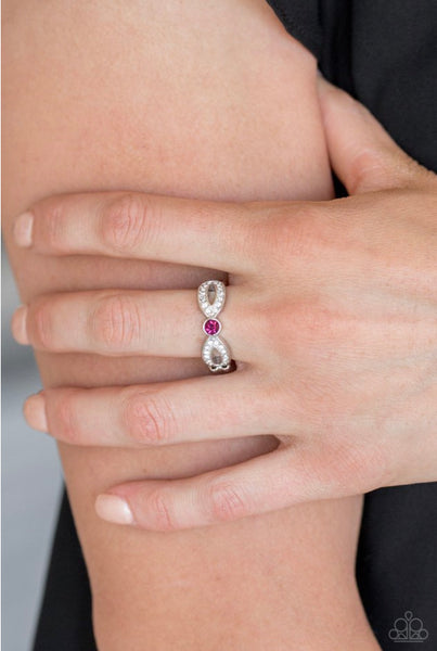 Extra Side of Elegance- Pink Ring