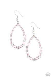 Gala Go-Getter- Pink Earrings