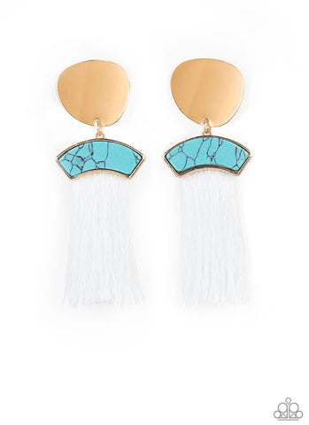 Insta Inca- Blue Post Earrings