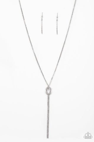 Knockout Knot- White Necklace