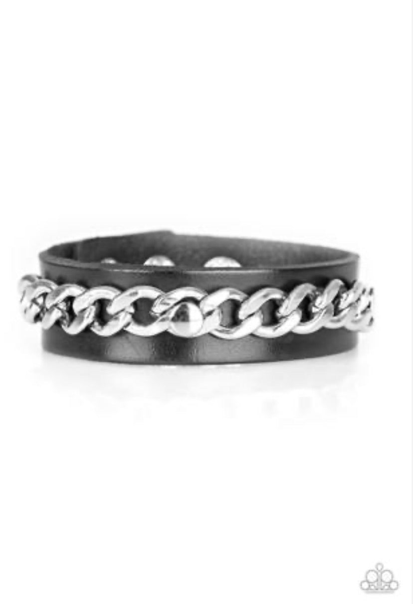 Be The CHAINge- Silver Urban Bracelet