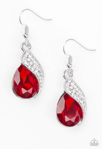 Easy Elegance- Red Earrings