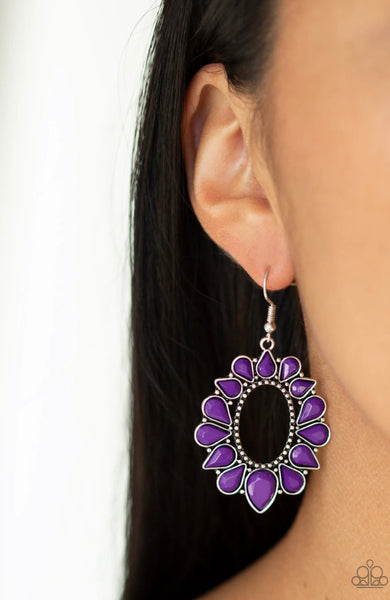 Fashionista Flavor- Purple Earrings