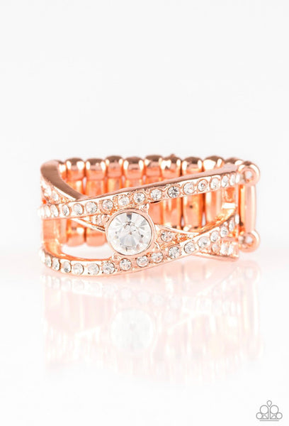 Prepare to be Dazzled- Copper Ring