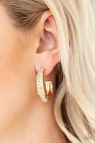 Cash Flow- Gold Hoop Earrings