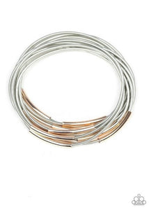 Stretch Your Boundaries- Silver Bracelet