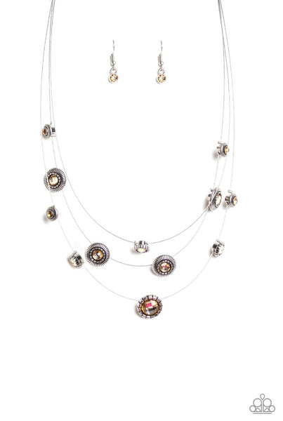 Sheer Thing!- Brown Necklace