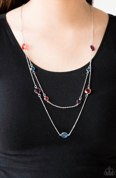 Raise Your Glass- Multi Necklace