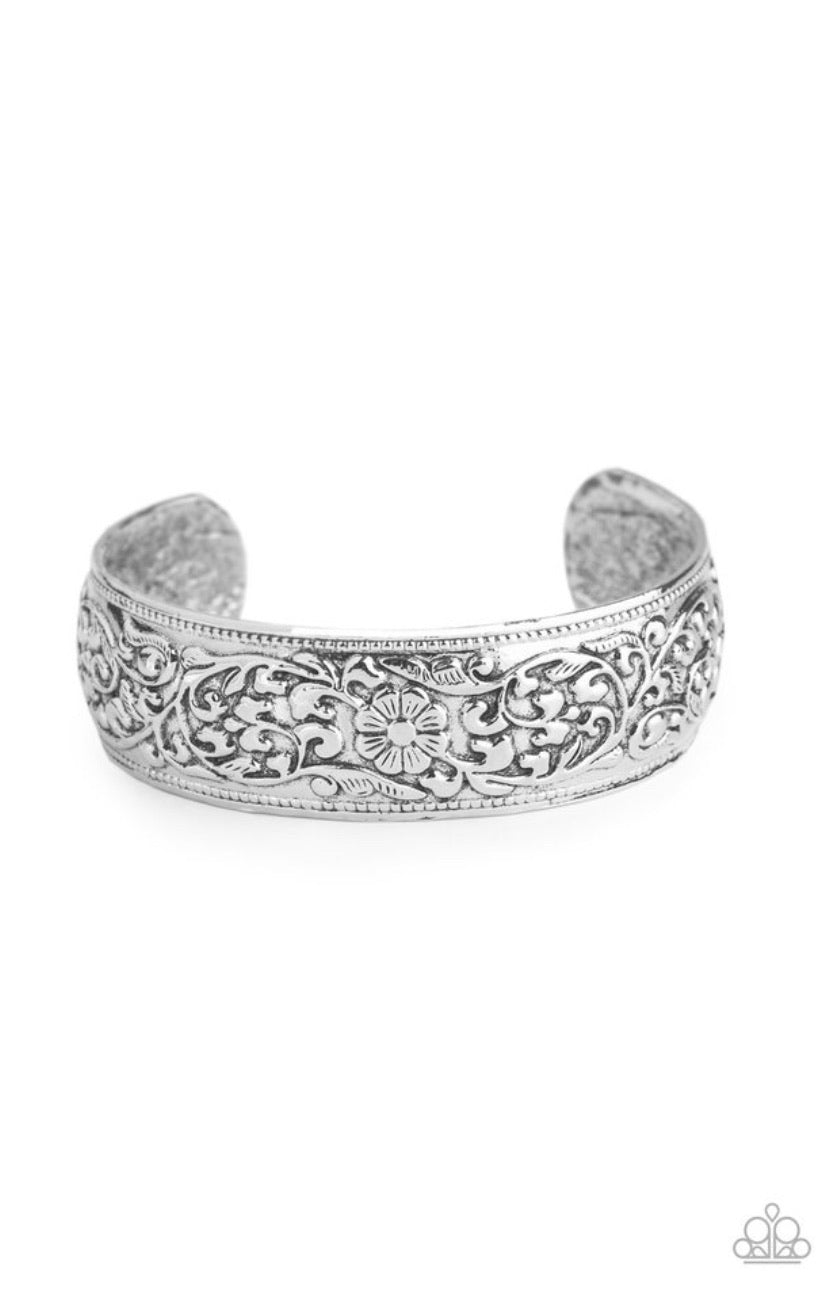 Garden Tropic- Silver Bracelet