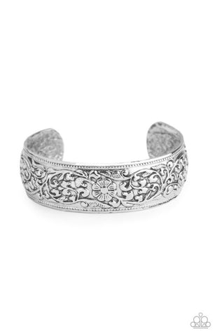 Garden Tropic- Silver Bracelet