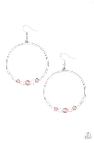 Dancing Radiance- Pink Earrings