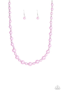 Pearl Heirloom- Purple Necklace