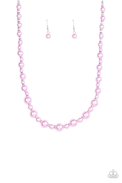 Pearl Heirloom- Purple Necklace