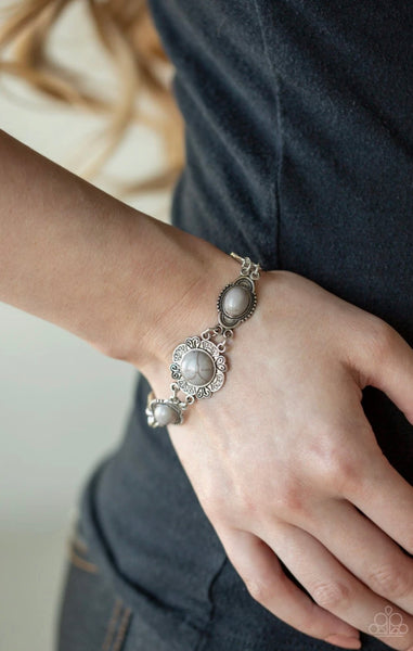 Serenely Southern- Silver Bracelet