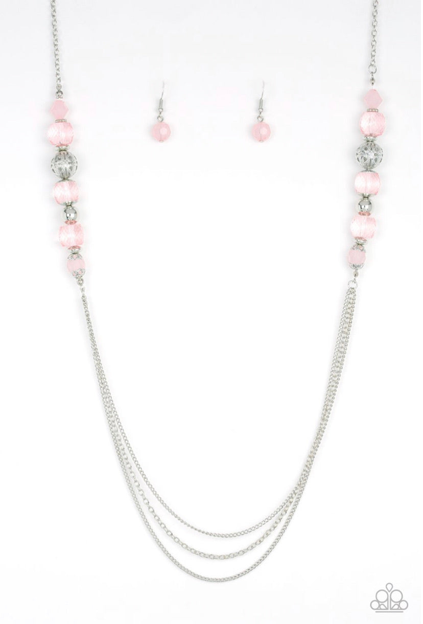 Native New Yorker- Pink Necklace