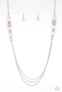 Native New Yorker- Pink Necklace