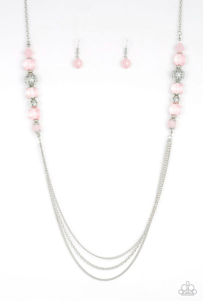 Native New Yorker- Pink Necklace