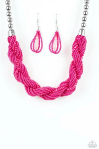 Savannah Surfin’ - Pink Necklace