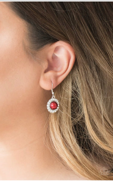 Fashion Show Celebrity- Red Earrings