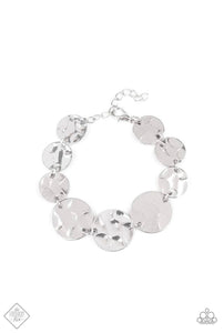 Rustic Reflections- Silver Bracelet