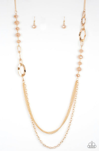 Modern Girl Glam- Gold Necklace