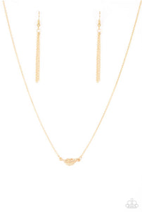 In-Flight Fashion- Gold Necklace