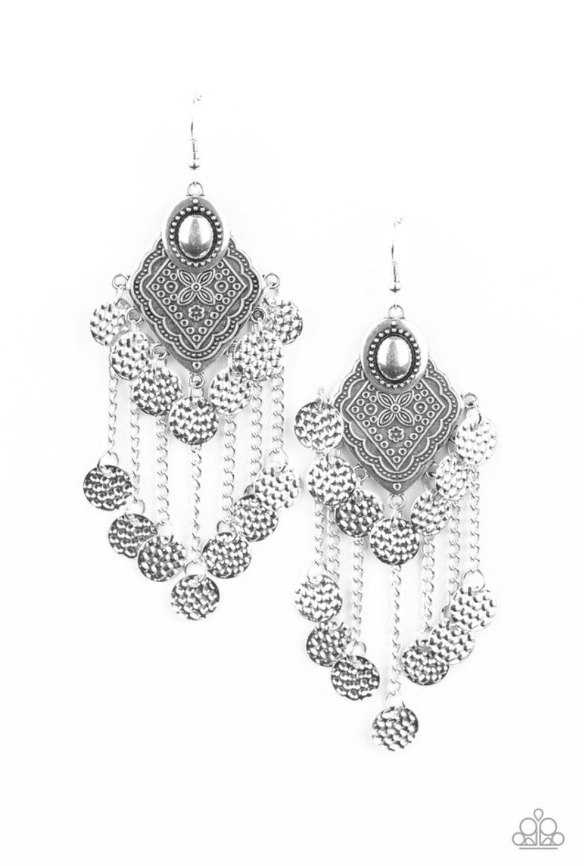 Garden Explorer- Silver Earrings