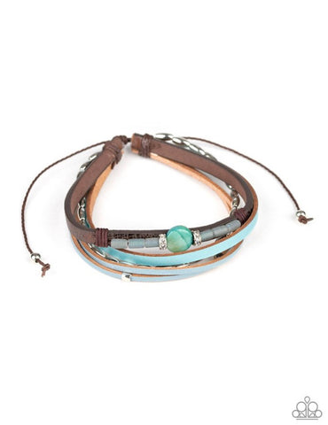 Geo Trek- Blue Urban Bracelet