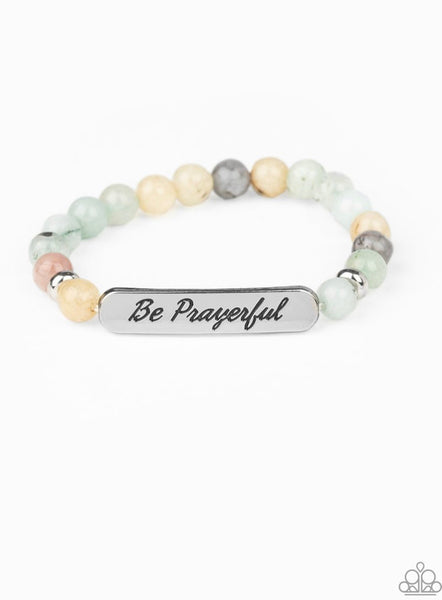 Be Prayerful- Green Bracelet