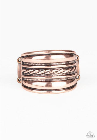 Let It Layer- Copper Ring